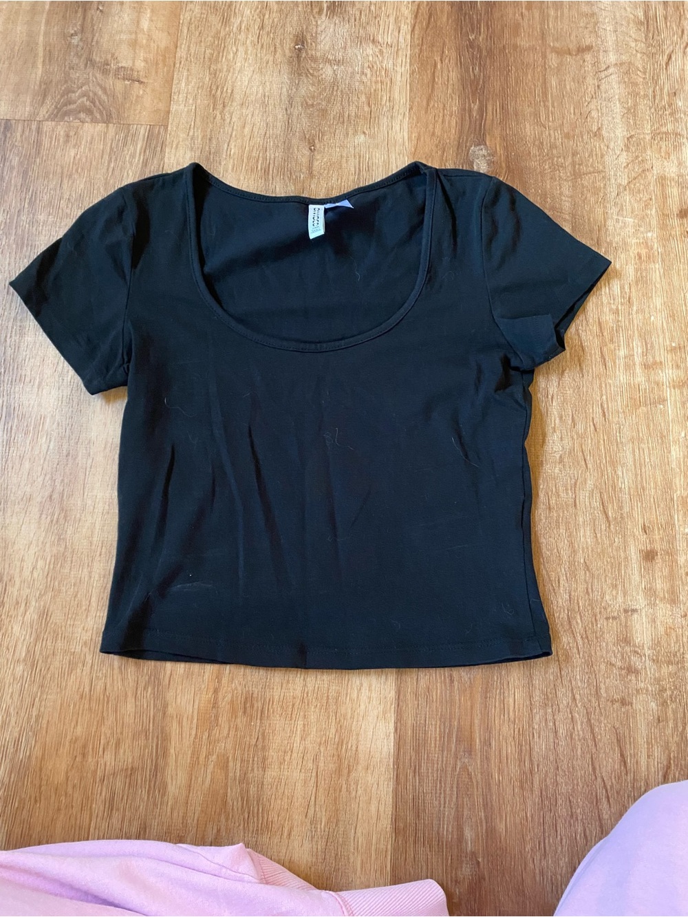 Classic Black Scoop Neck Women’s Top - Brand Unknown